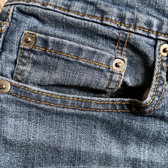 Mens Levi Straight 30x32 Signature Gold Denim Jeans - Picture 6 of 6